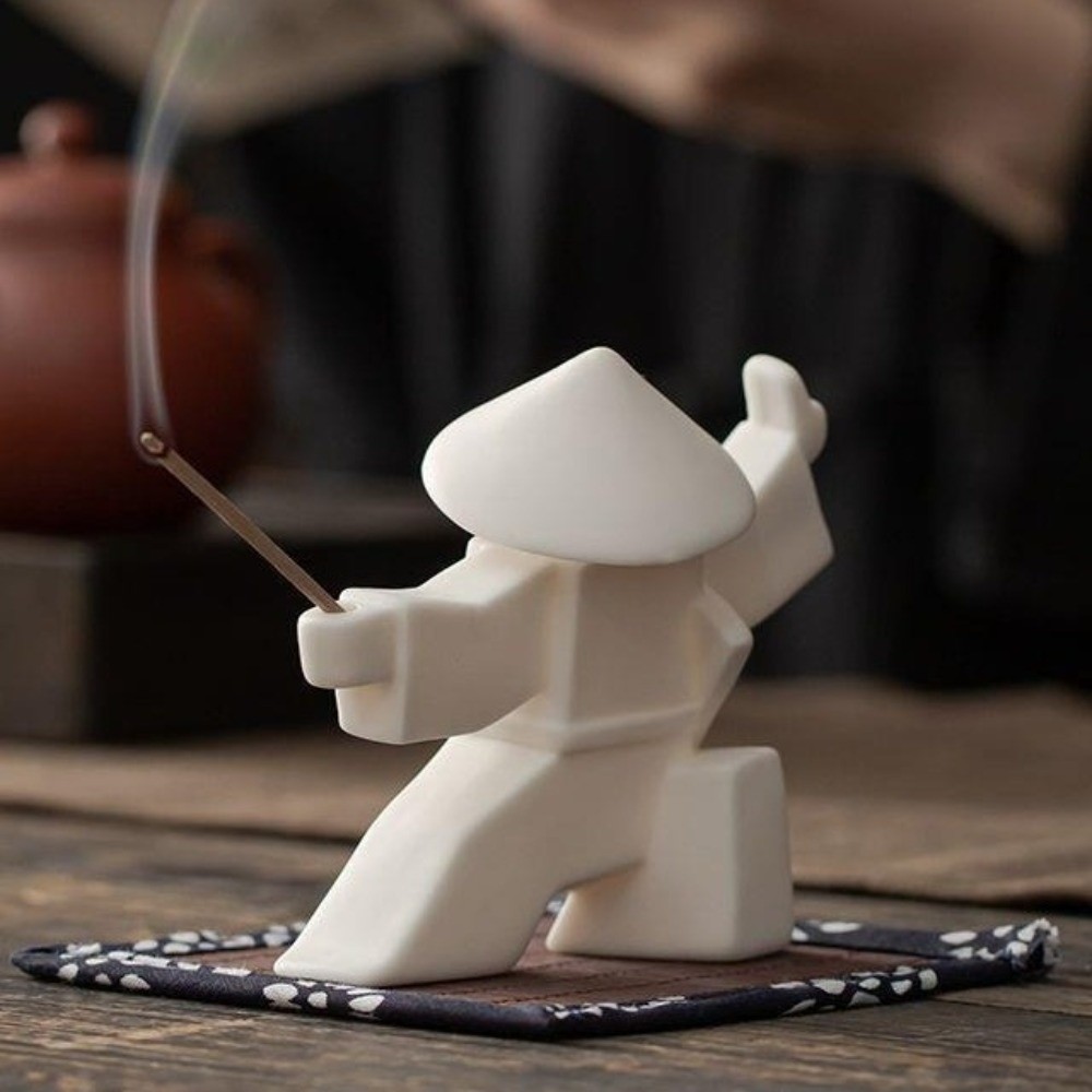 2PCS 3D Printed Samurai Incens - огляд і ціна Incense Stick Holder