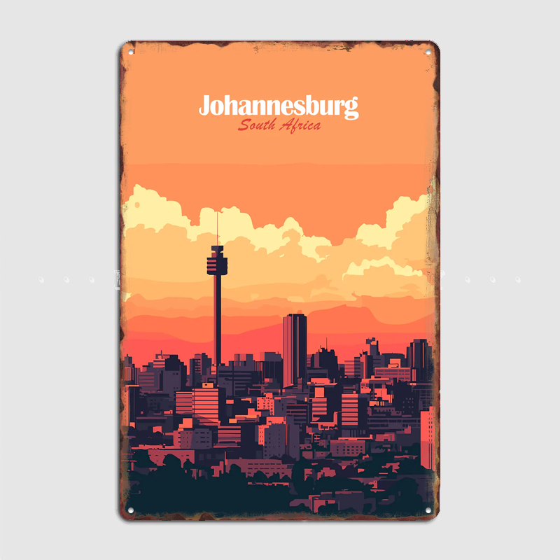 Johannesburg Skyline Travel Sc - огляд і ціна Home Decor Johannesburg