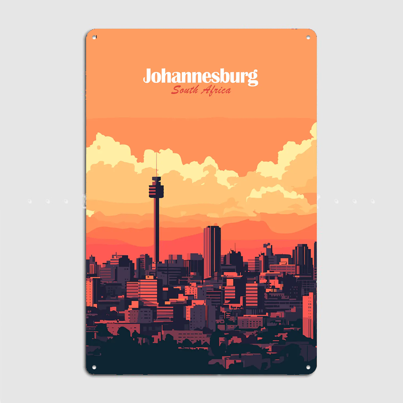 Johannesburg Skyline Travel Sc - огляд і ціна Home Decor Johannesburg