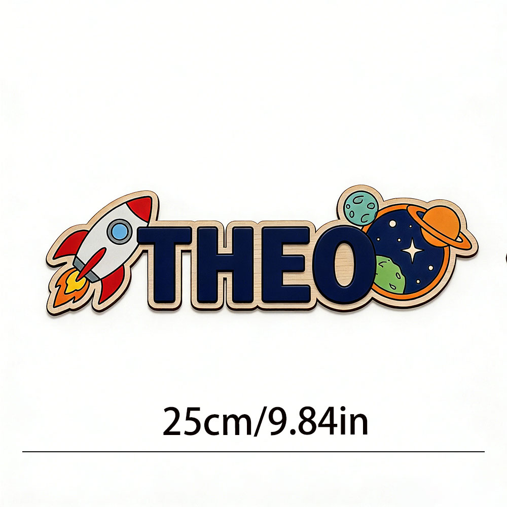 Personalized Space Rocket Name - огляд і ціна Home Decor Zone
