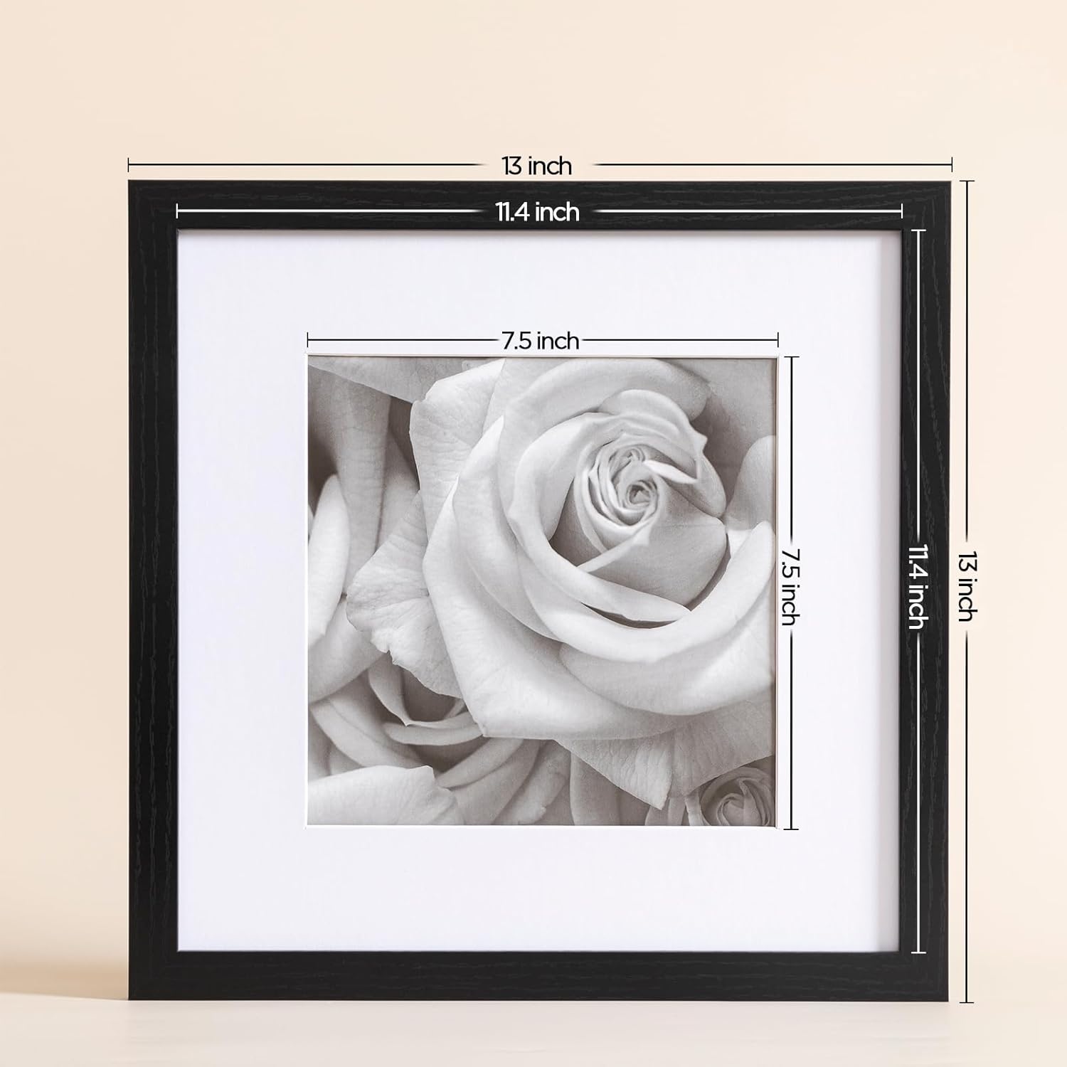 12x12 Picture Frames Set of 9  - огляд і ціна Bamboo Photo Frame