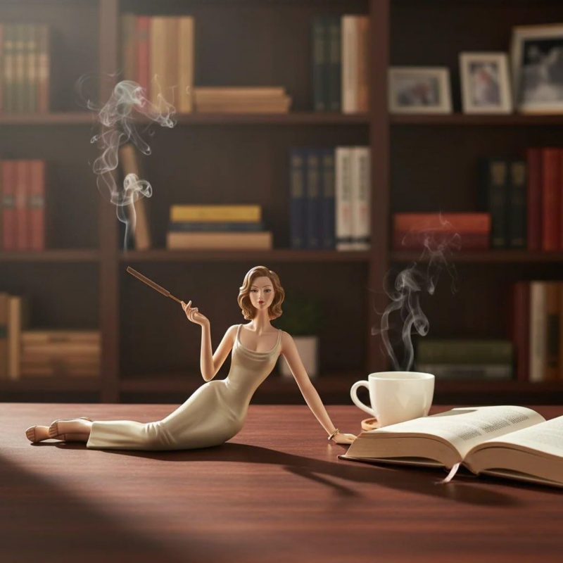 Elegant Lady Figurine Incense  - огляд і ціна Incense Stick Holder