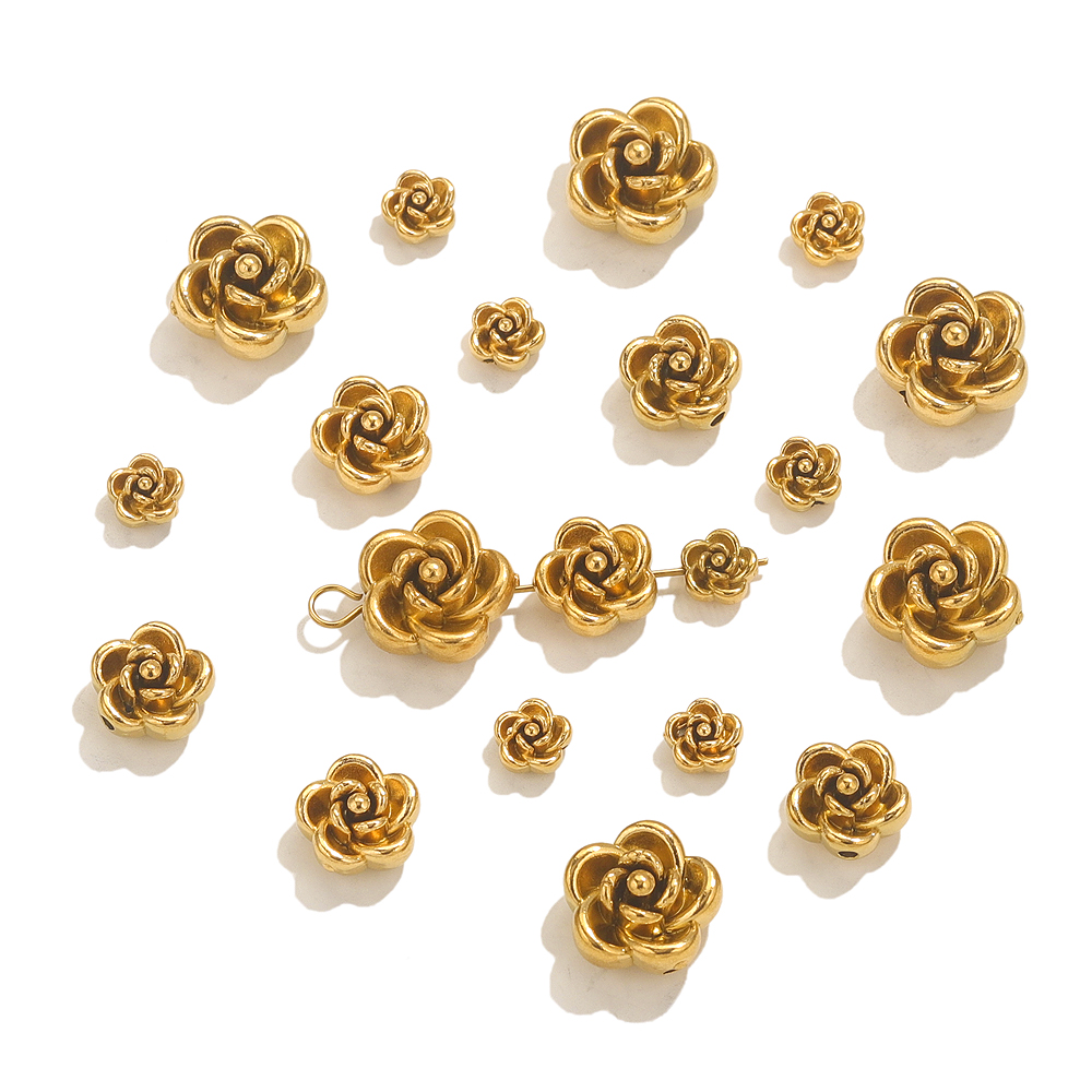 10pcs Stainless Steel Rose Flo - огляд і ціна Home Decor Flowers