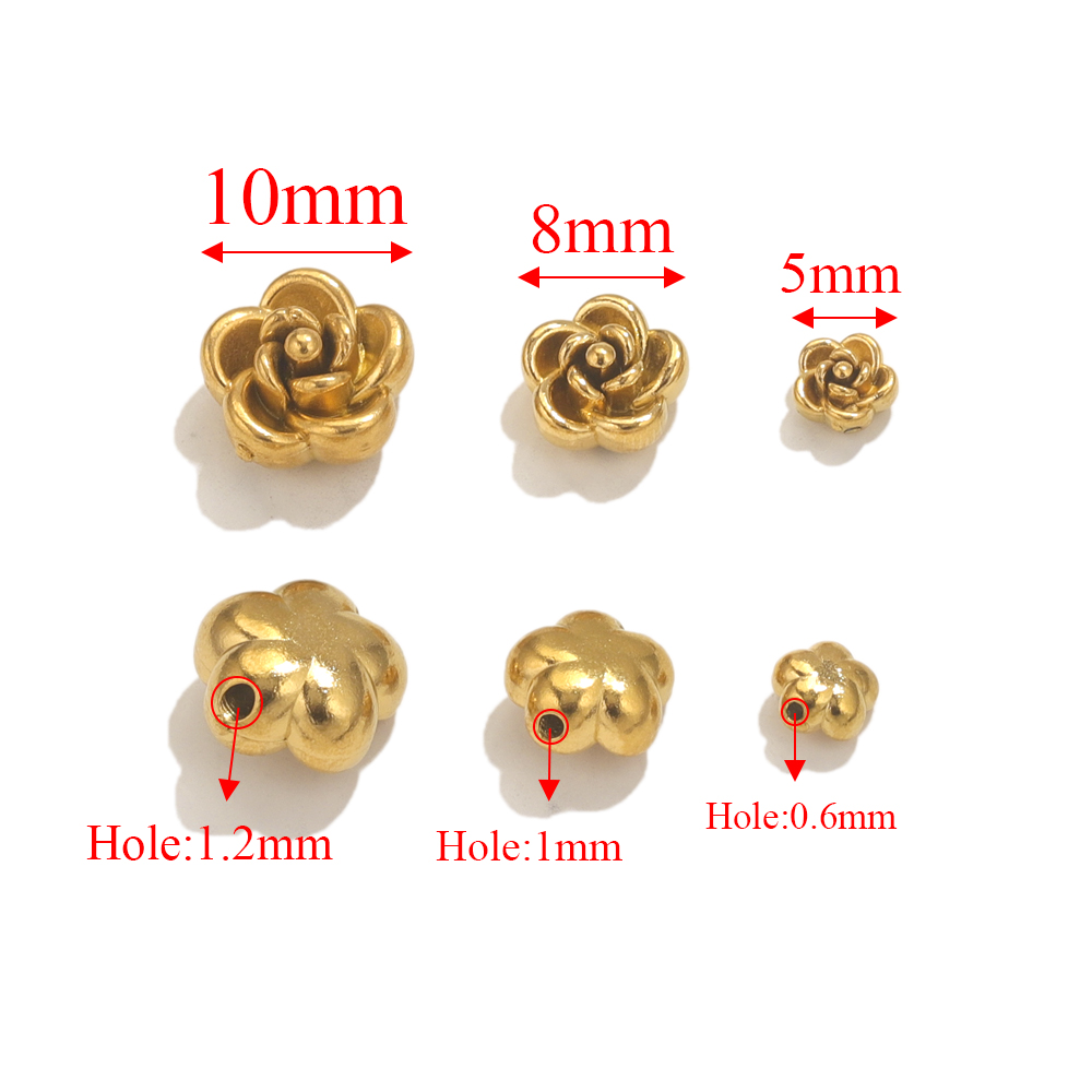 10pcs Stainless Steel Rose Flo - огляд і ціна Home Decor Flowers