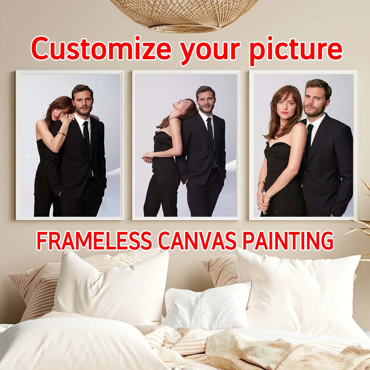 Custom Print Canvas Painting F - огляд і ціна Home Decor Fabric