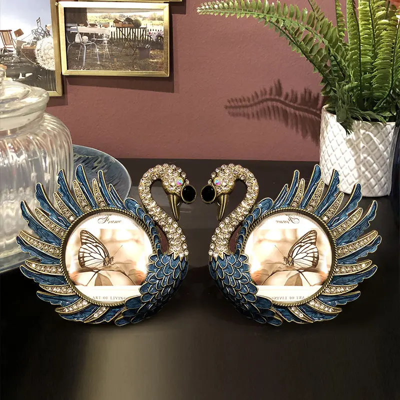 A Swan European Style Diamond  - огляд і ціна Bamboo Photo Frame
