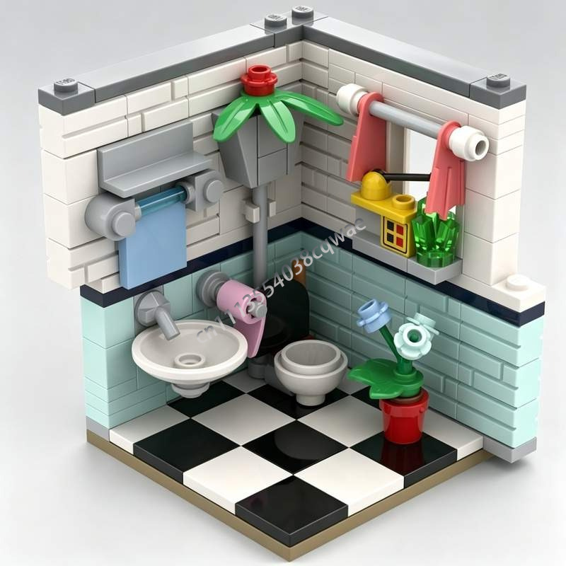 145 Parts Bathroom Habitat Int - огляд і ціна Home Decor Habitat