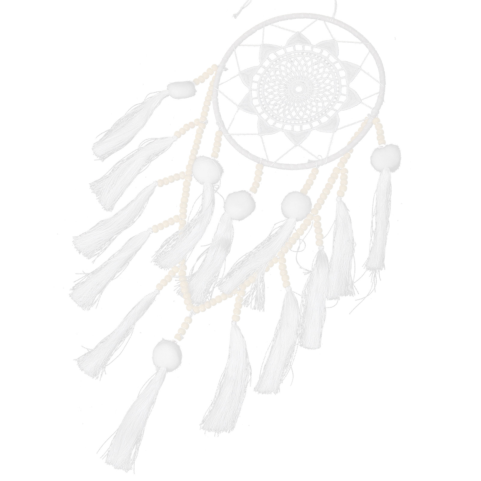 Large White Dreamcatcher Bohem - огляд і ціна Macrame Wall Hanging