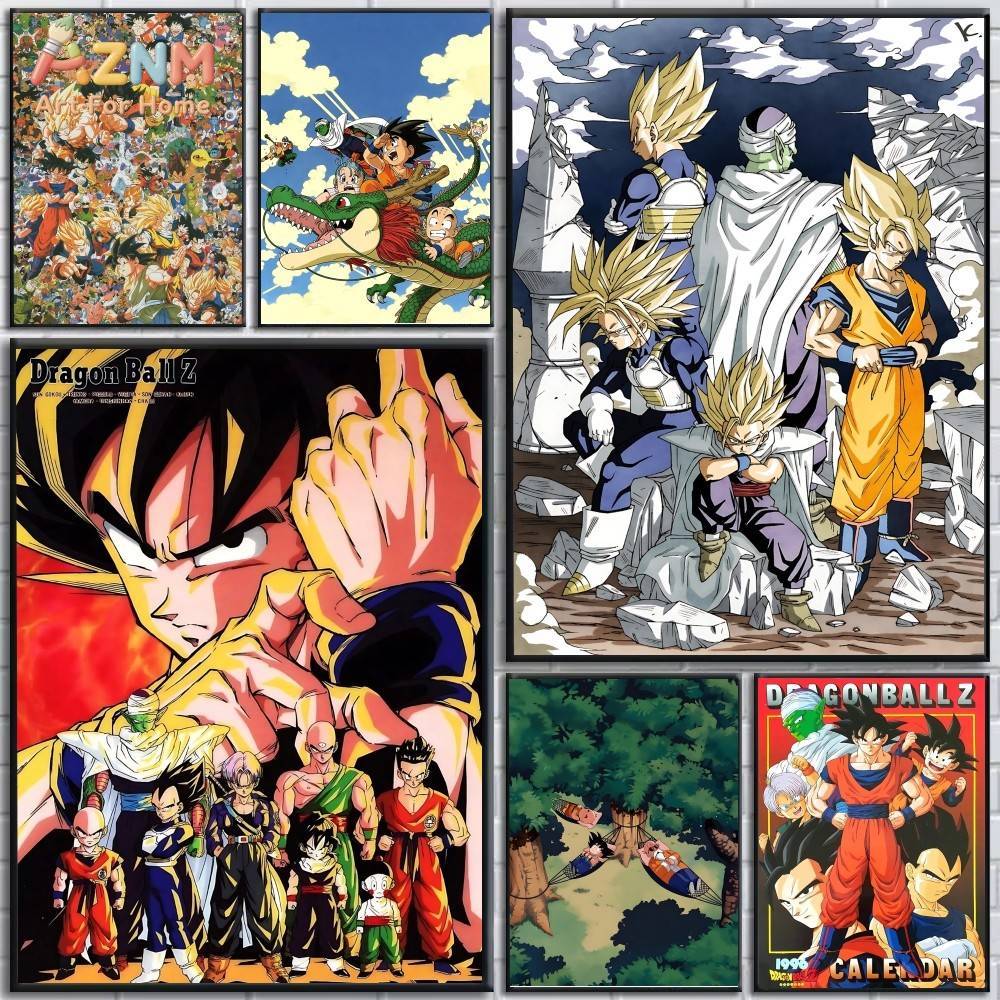 AZNM Dragon Ball Z Unframed Ca - огляд і ціна Geometric Wall Art