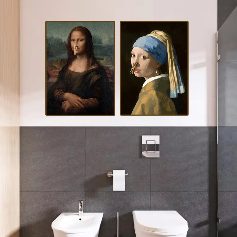 1pc Funny Abstract Bathroom To - огляд і ціна Home Decor Youtube