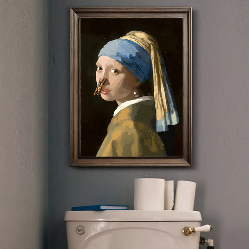 1pc Funny Abstract Bathroom To - огляд і ціна Home Decor Youtube