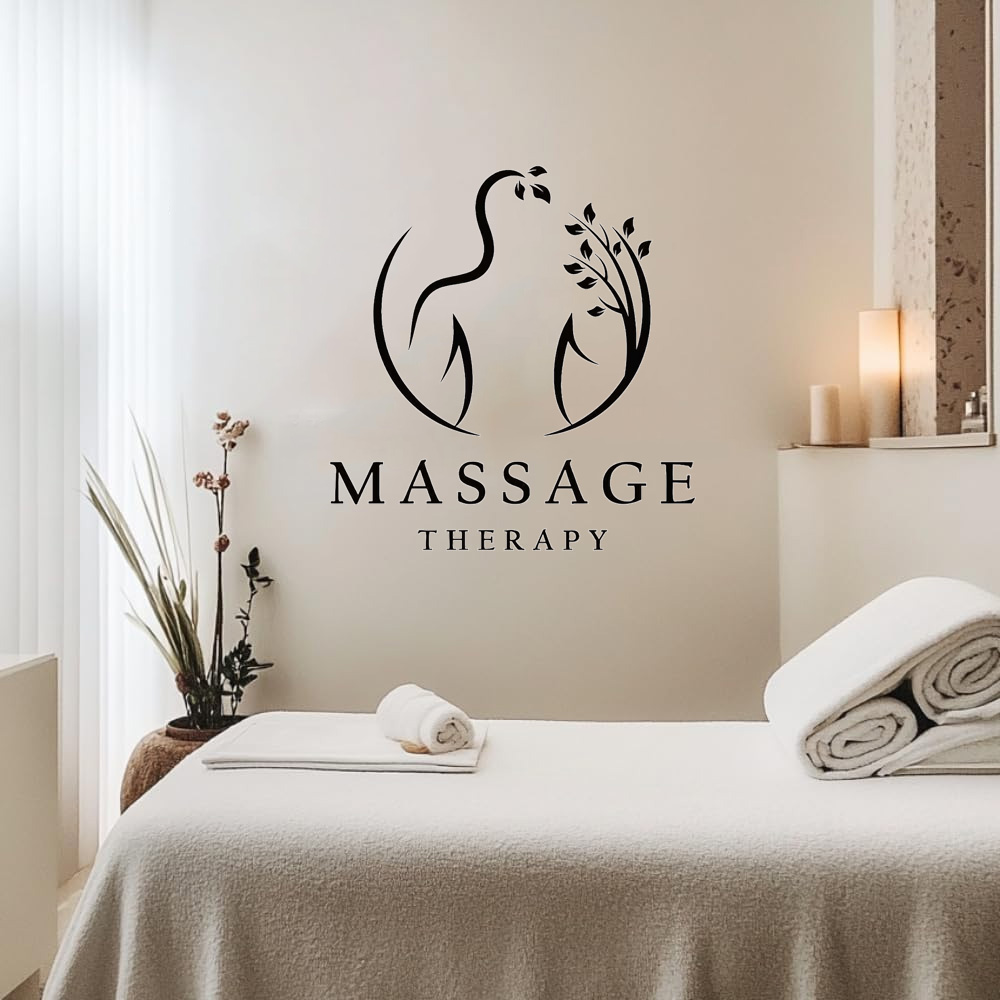 Massage Therapy Vinyl Wall Dec - огляд і ціна Home Decor Center