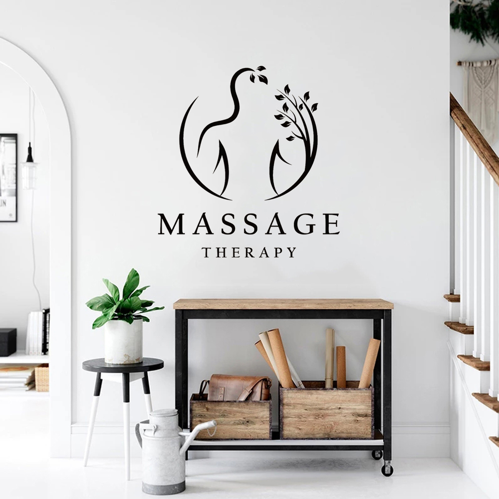 Massage Therapy Vinyl Wall Dec - огляд і ціна Home Decor Center