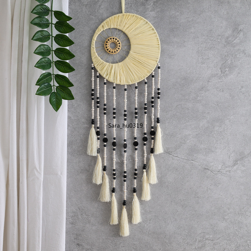 Nordic Hollow Double Circle Ma - огляд і ціна Macrame Wall Hanging