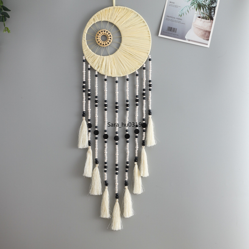 Nordic Hollow Double Circle Ma - огляд і ціна Macrame Wall Hanging