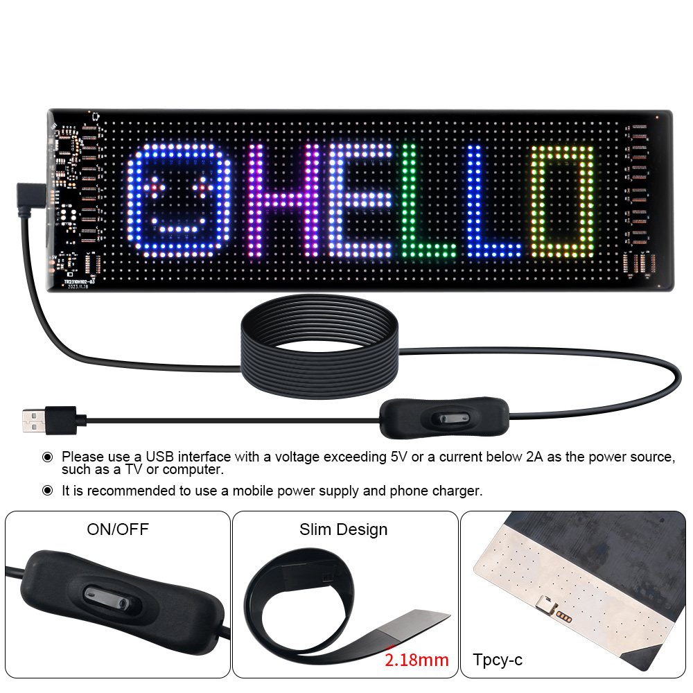 LED Matrix Pixel Panel Scrolli - огляд і ціна Home Decor App Free