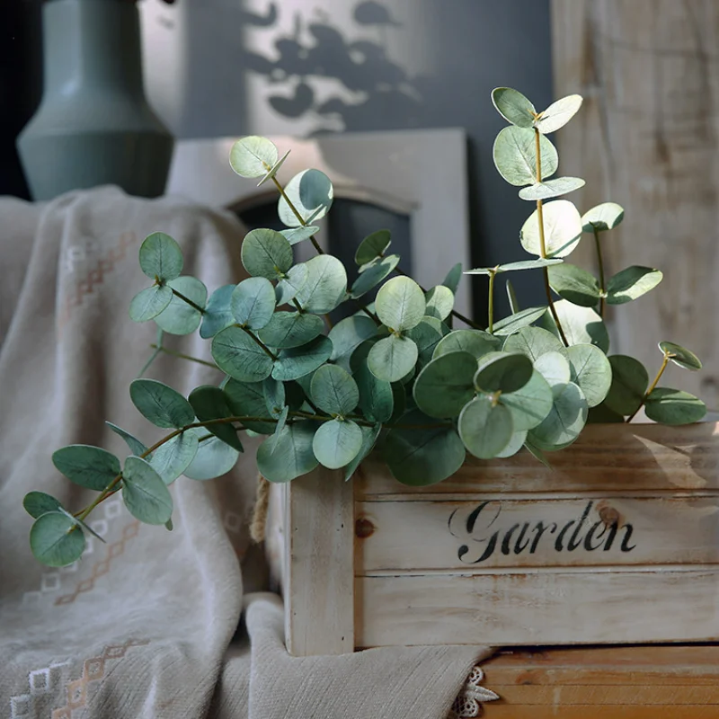 50CM Fresh 3 Fork Feel Eucalyp - огляд і ціна Artificial Hanging Plants