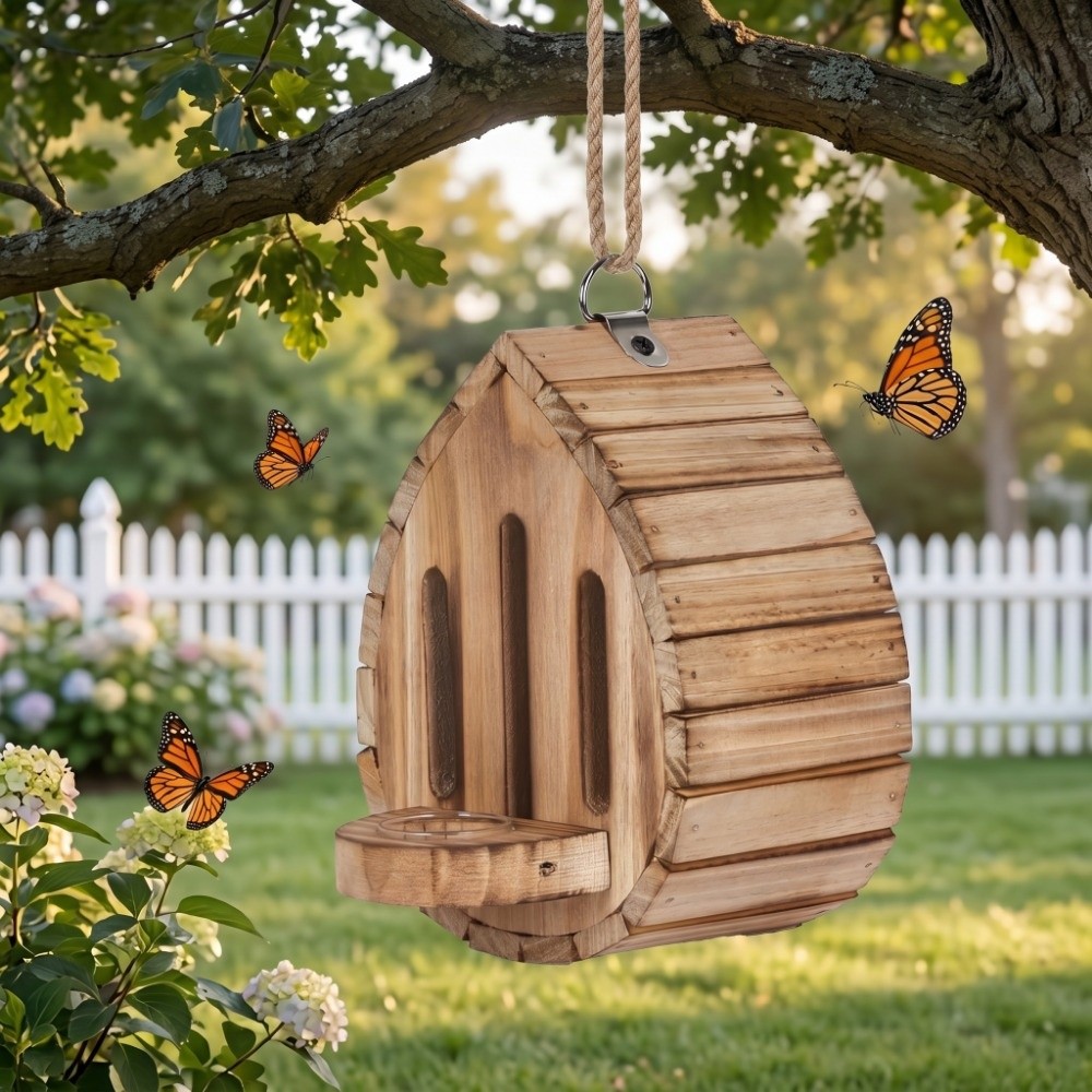 Home Decor Wooden Butterfly Ho - огляд і ціна Home Decor Habitat