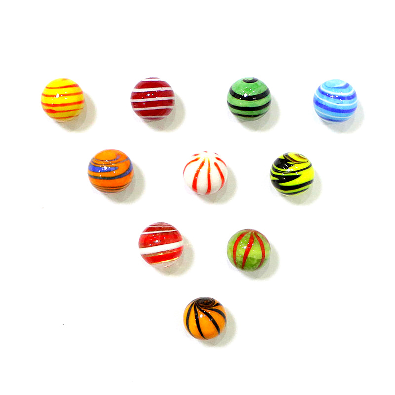 10pcs 16mm Rare Glass Marbles  - огляд і ціна Home Xmas Decor Ideas