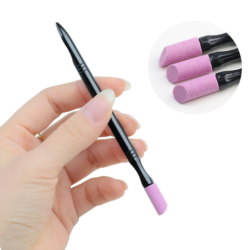 2Pcs Quartz Sand Cuticle Pushe - огляд і ціна Sand Art Picture