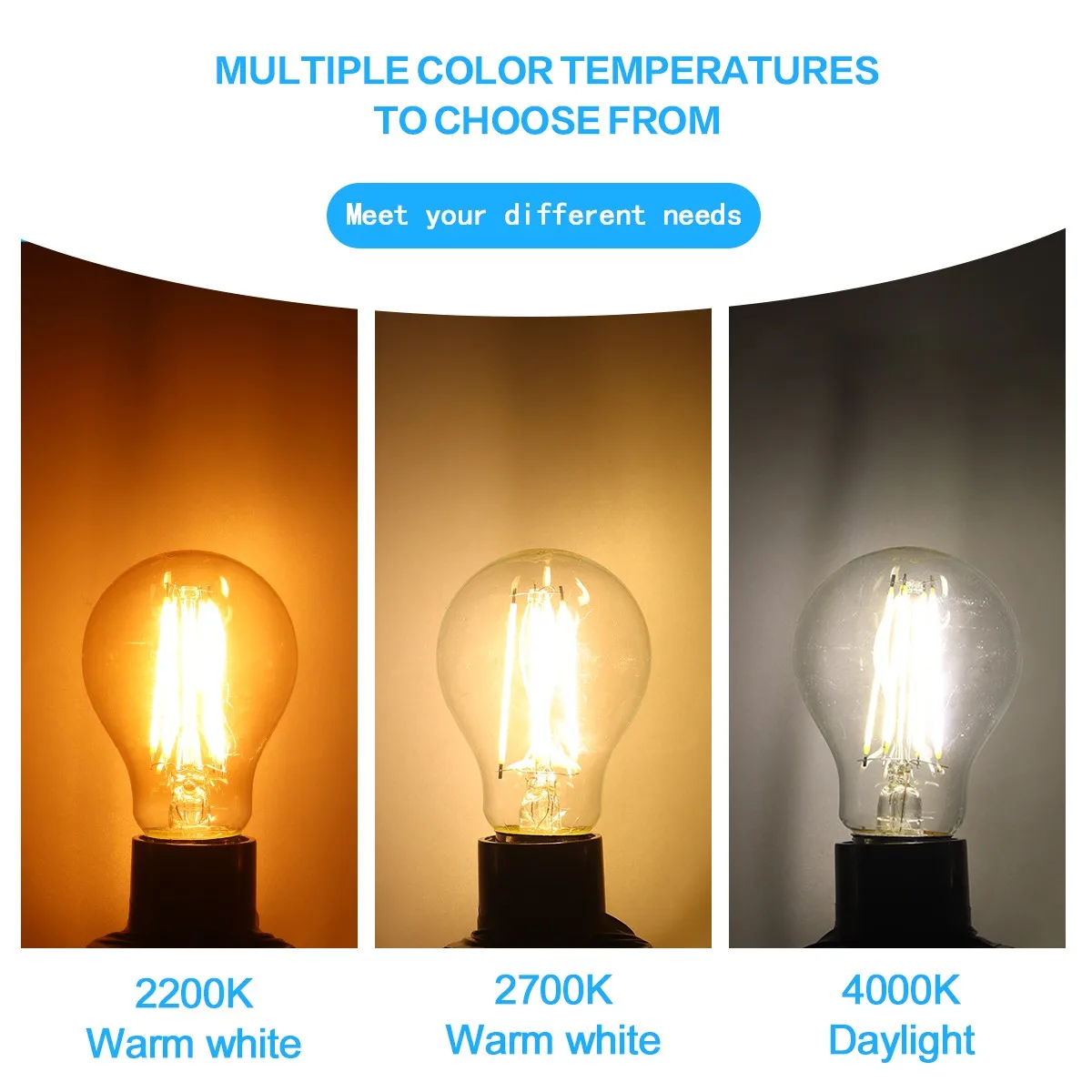 5PCS E27 E14 B22 Retro Edison  - огляд і ціна Home Decor Retro