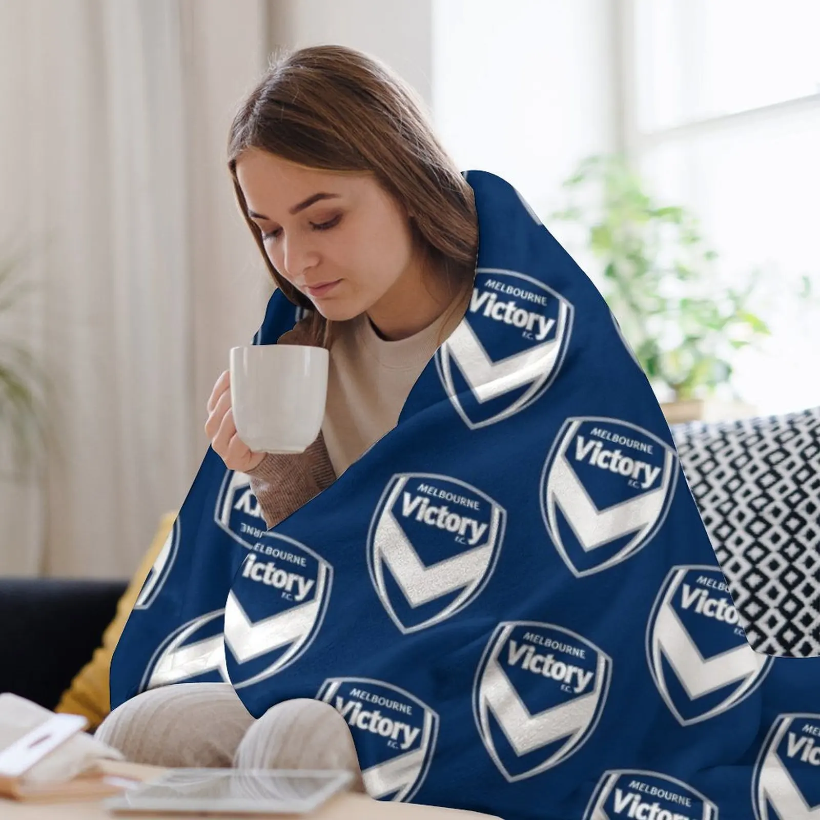 MELBOURNE VICTORY FC Throw Bla - огляд і ціна Home Decor Melbourne