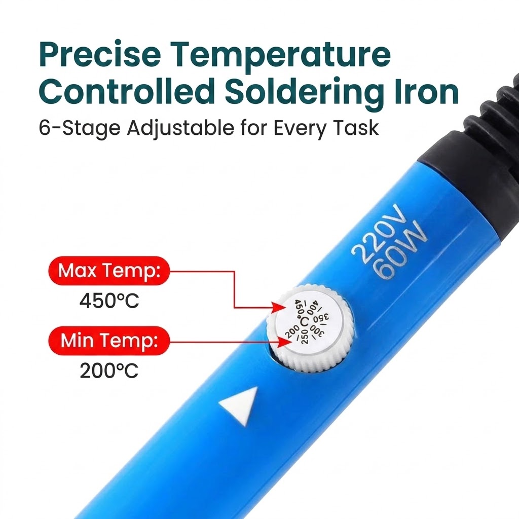 60W Adjustable Temperature Sol - огляд і ціна Home Decor Uk
