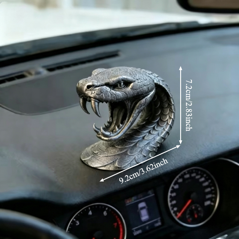 Cobra Skull Sculpture Car Home - огляд і ціна Home Decor Habitat