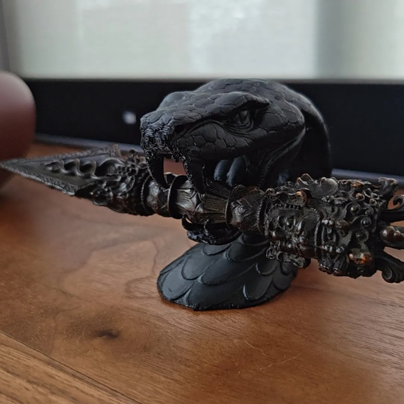 Cobra Skull Sculpture Car Home - огляд і ціна Home Decor Habitat