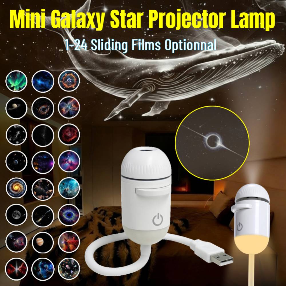 Galaxy Starry Sky Night Light  - огляд і ціна Home Decor Zone