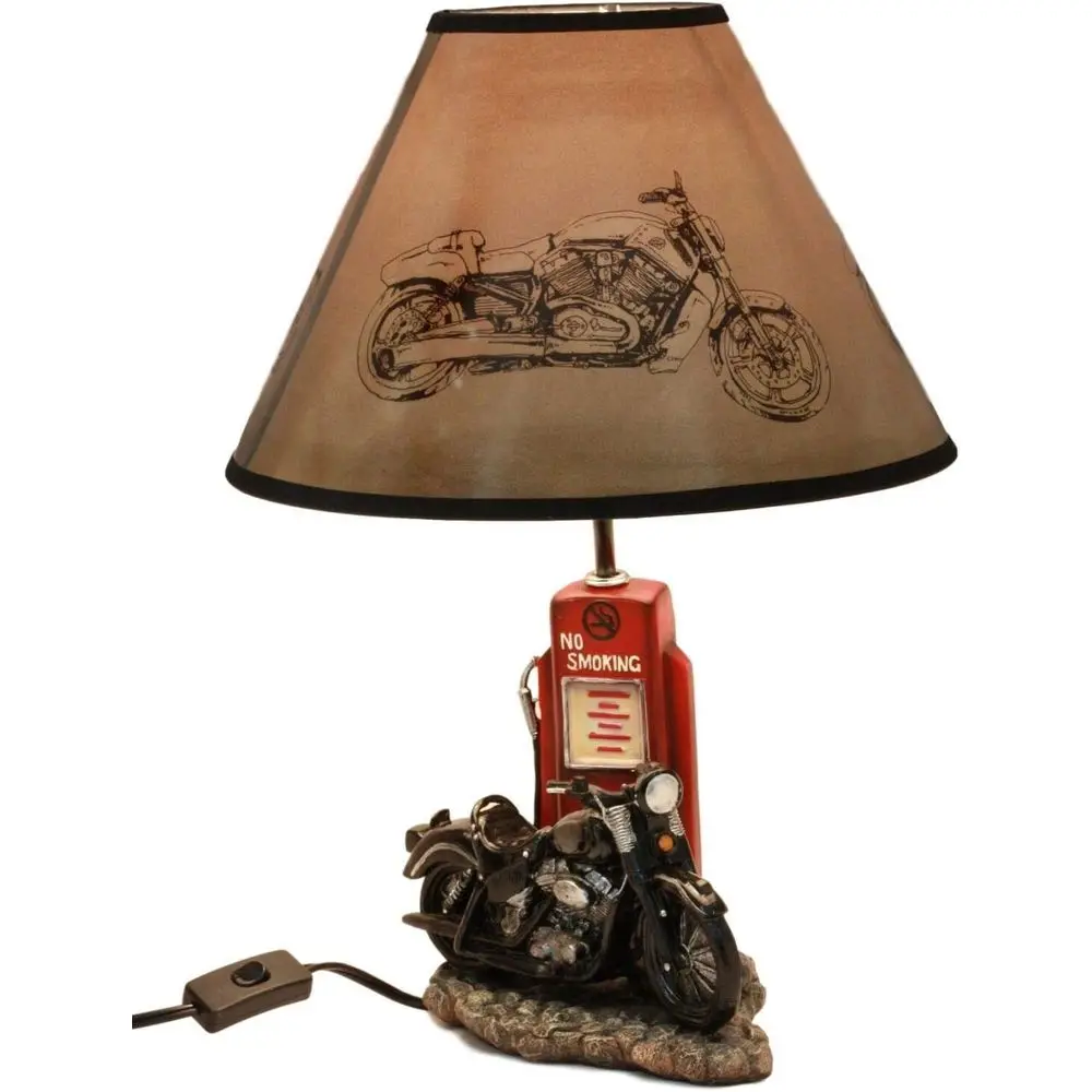 Vintage Retro Black Motorcycle - огляд і ціна Home Decor Retro