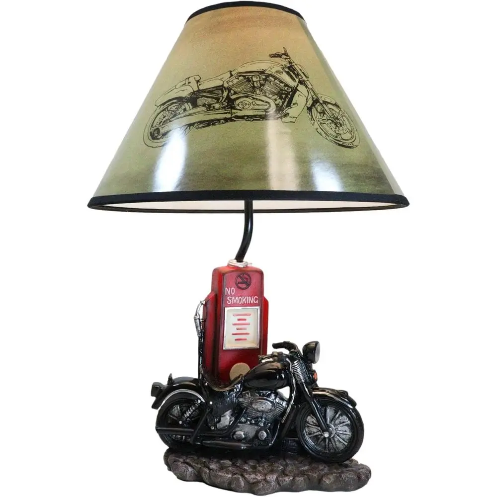 Vintage Retro Black Motorcycle - огляд і ціна Home Decor Retro