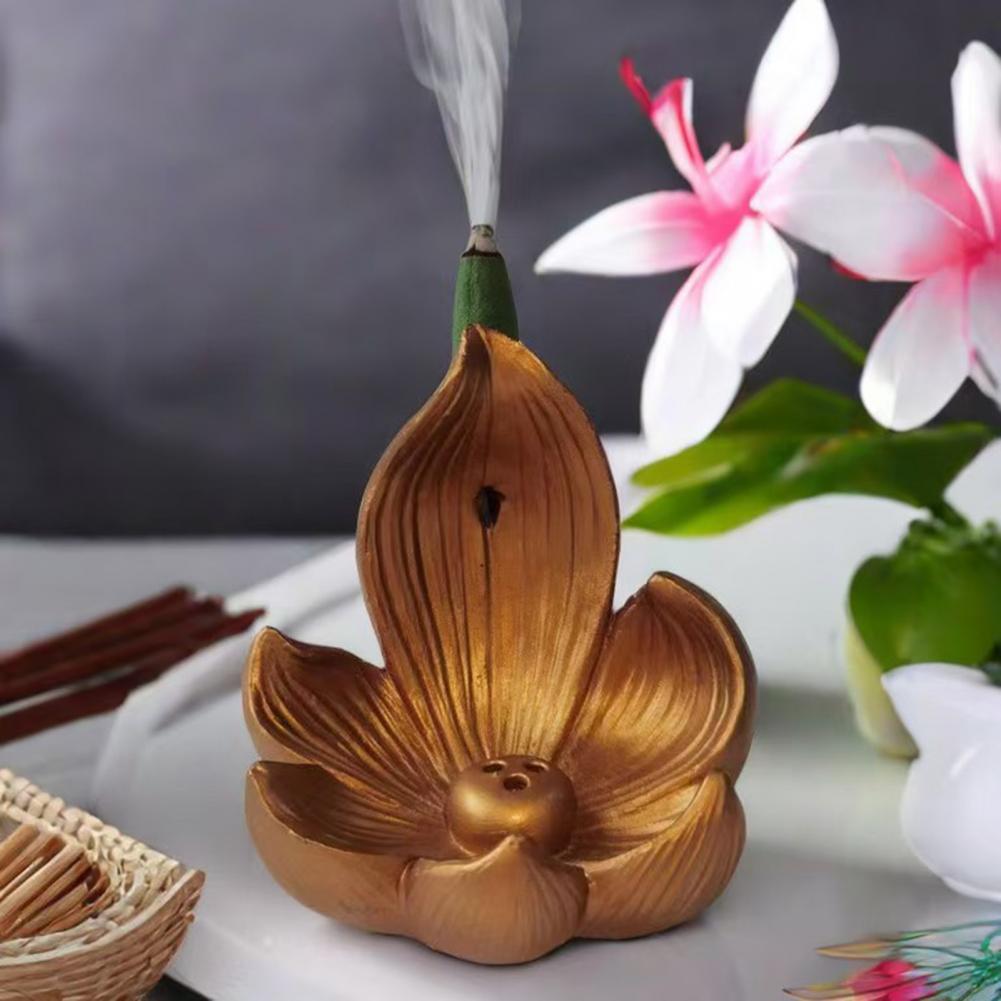 Lotus Incense Holder Resin Lot - огляд і ціна Incense Stick Holder