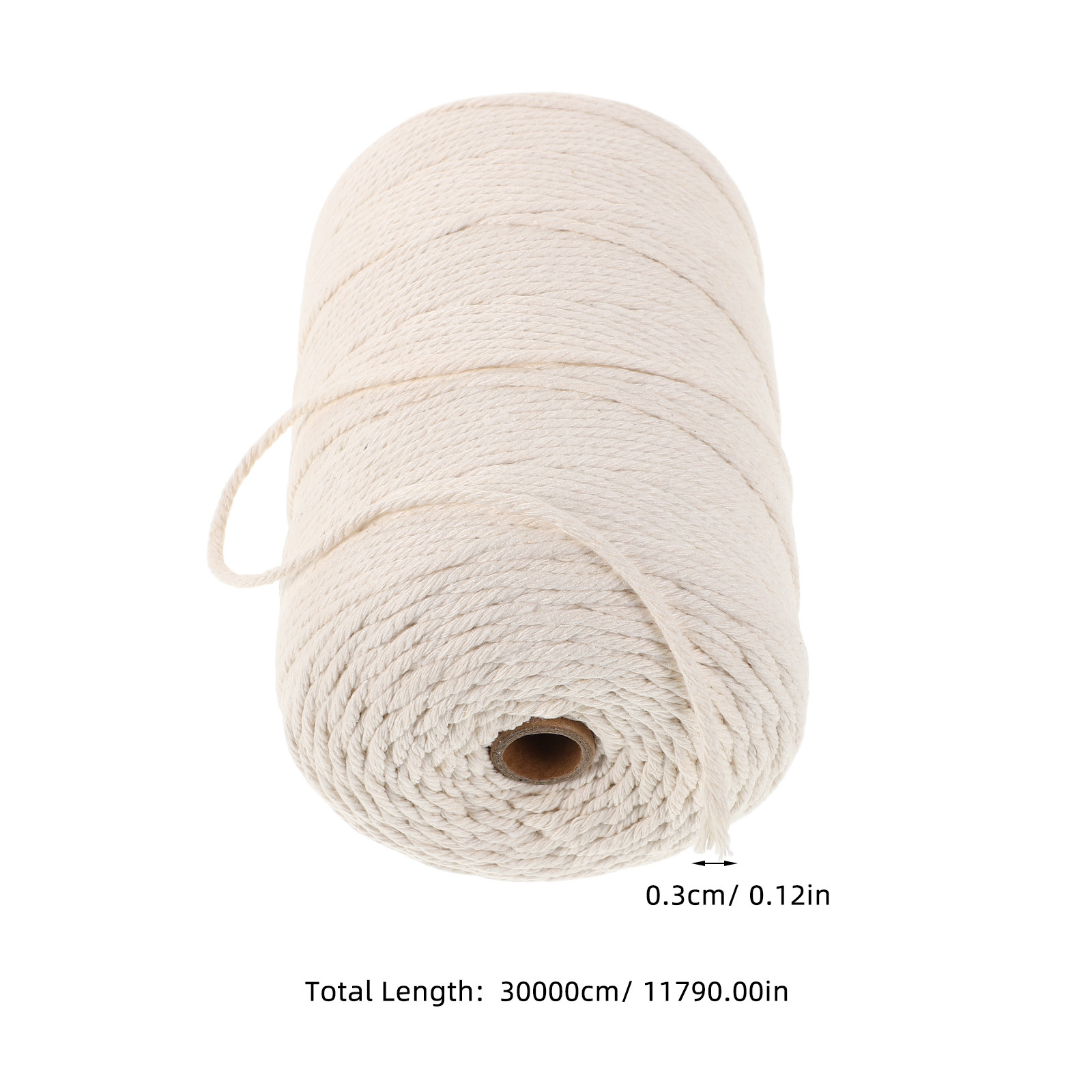 1 Roll Thick Soft Cotton Rope  - огляд і ціна Macrame Wall Hanging