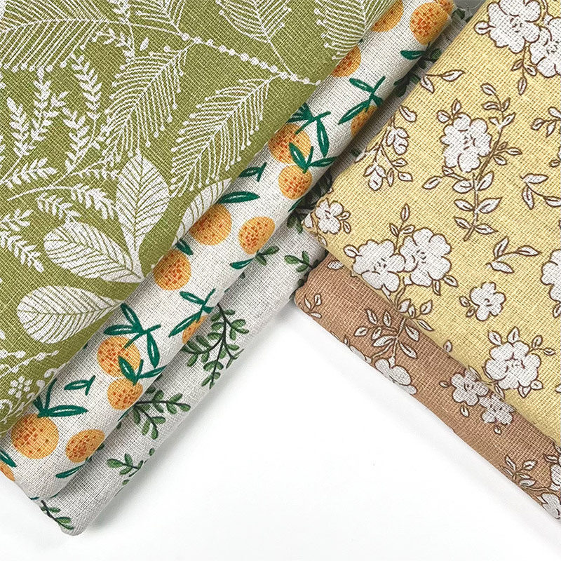 Pastoral Floral Cotton Linen B - огляд і ціна Home Decor Fabric