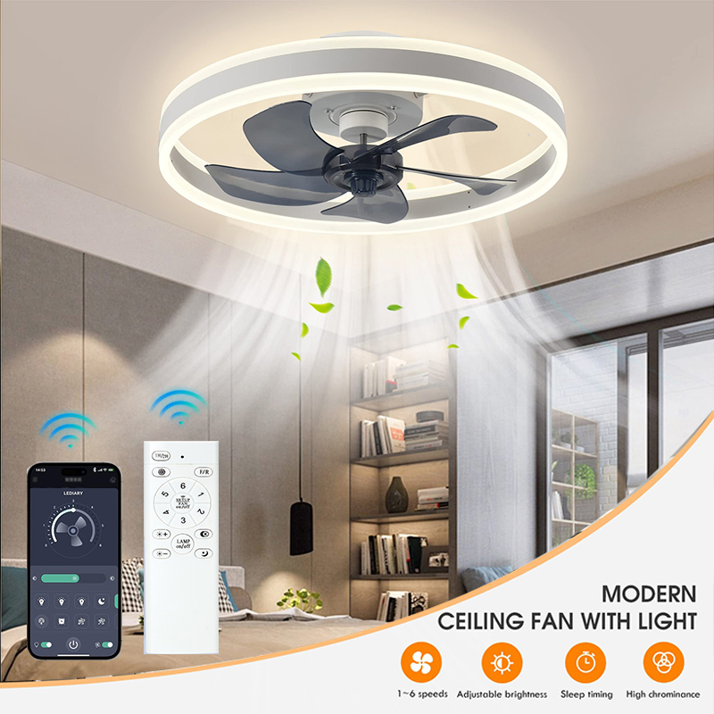 LED Ceiling Light Fan With APP - огляд і ціна Home Decor App Free