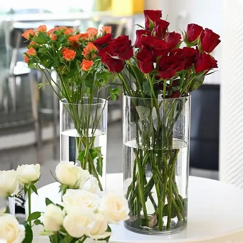 2/4pc Acrylic Cylinder Vase Tr - огляд і ціна Home Decor Youtube